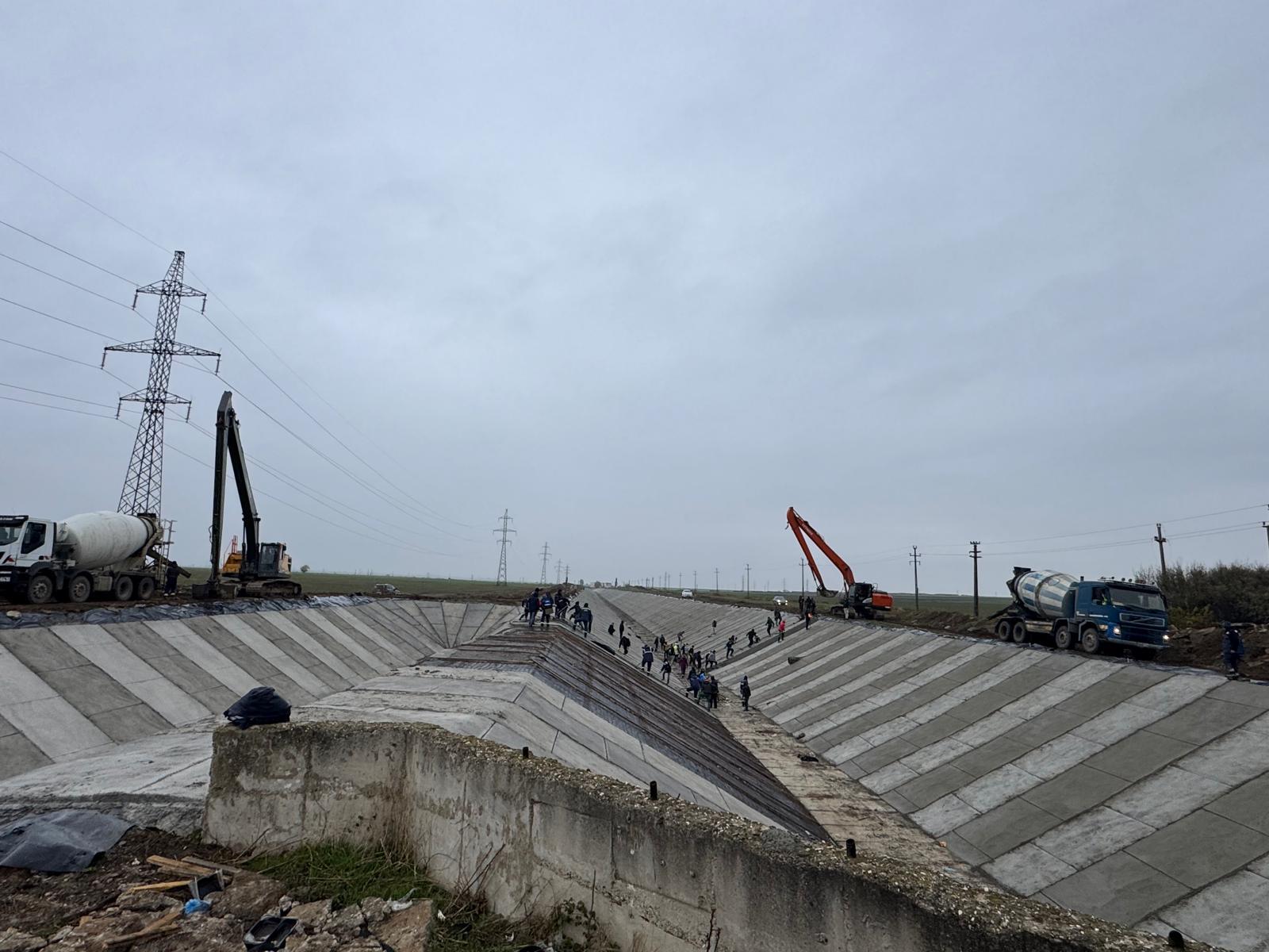 Reabilitare infrastructură irigații Călărași Râul